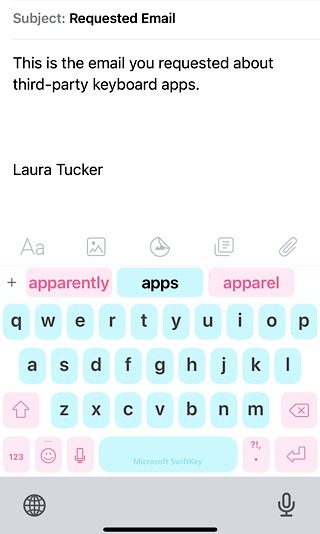 Aplicaciones de teclado Ios Swiftkey