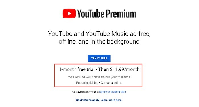 Youtube Tv Premium Precio Premium