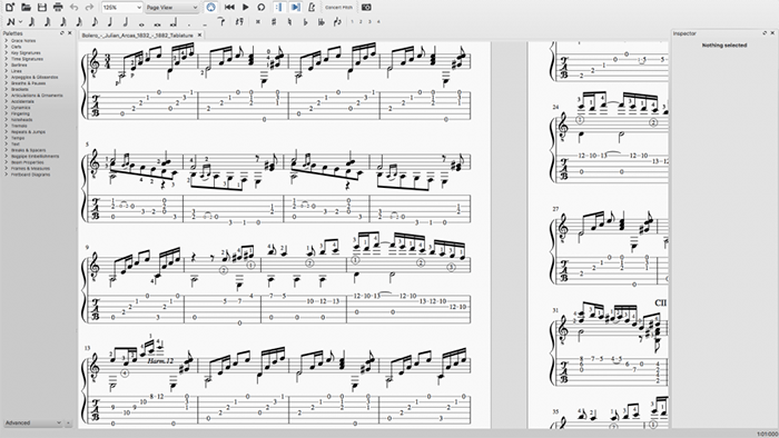 Aplicaciones de Linux para guitarristas Musescore