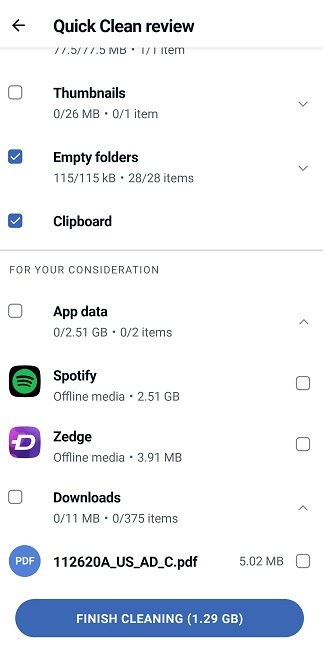 Cómo borrar el caché de Android Ccleaner Otro