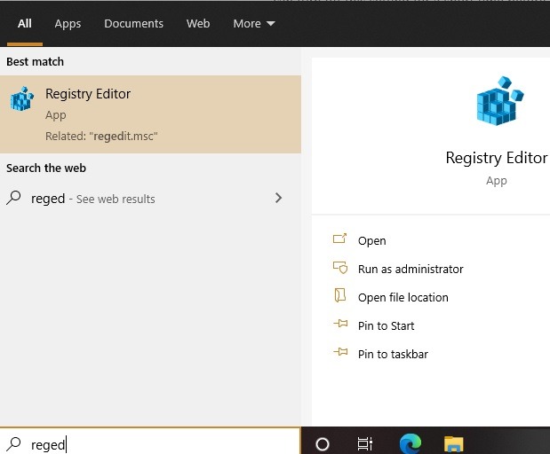 Configuración del registro de administración