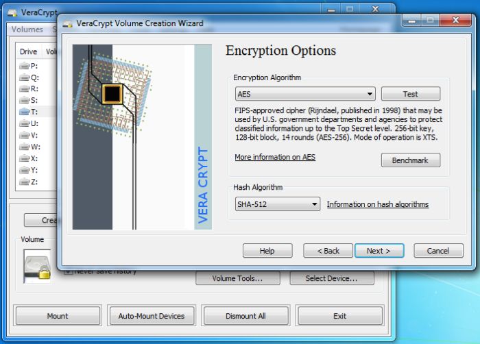 Cifrar unidad USB Windows 10 Veracrypt