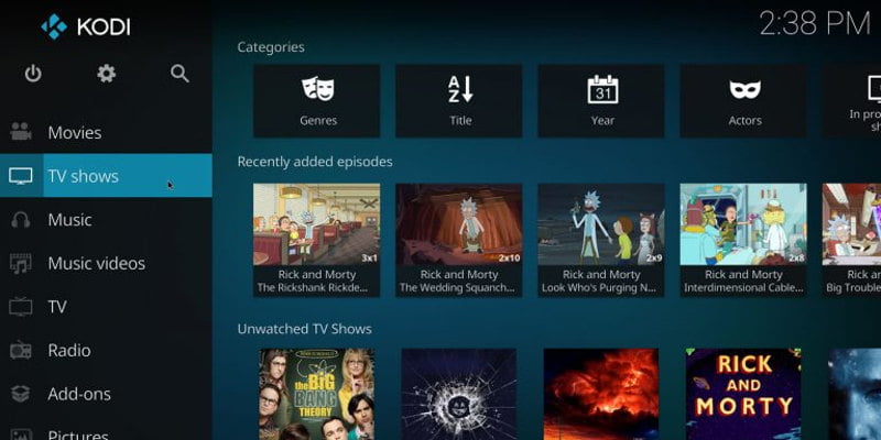 6 de los mejores complementos de Kodi para películas