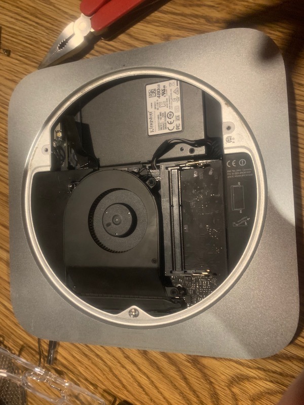 Mac mini sin ram