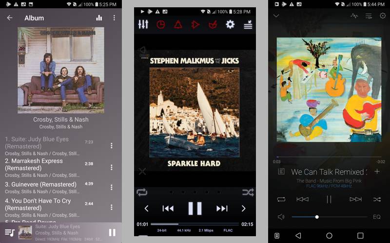 Aplicaciones de audio de alta resolución de Android