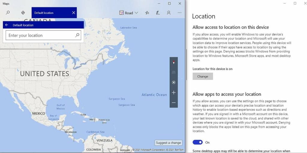 Understanding Your Location Is Currently In Use In Windows 10 Featured