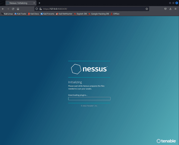 Complementos de descarga de Nessus