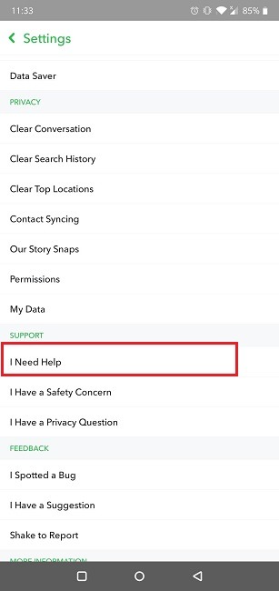 Cómo eliminar la aplicación móvil de Snapchat Necesito ayuda