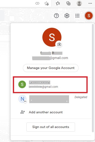 Gestión múltiple de Gmail Agregar otra cuenta Secundaria