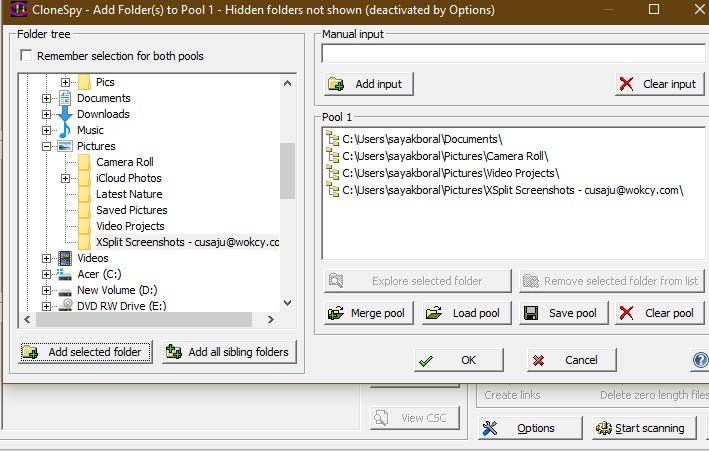 Eliminar archivos duplicados Clonespy de Windows