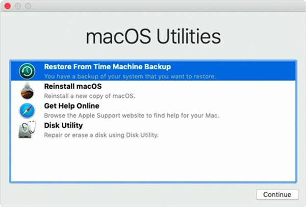 Rebajar Macos Restore Fromtime Machine