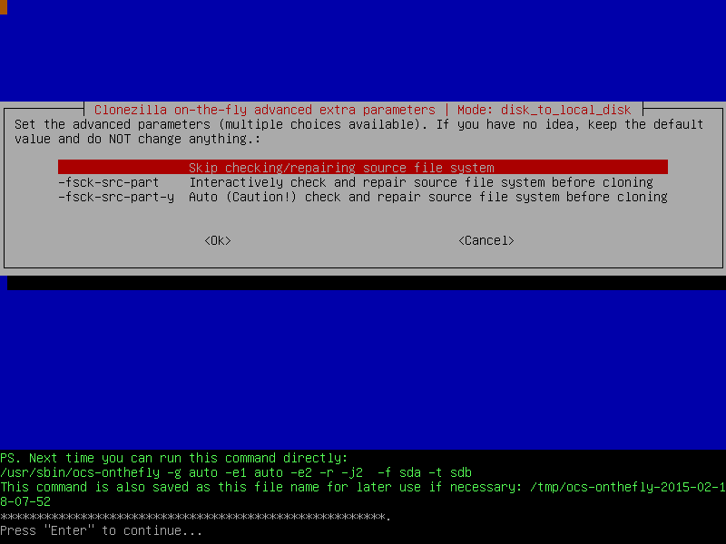 clonezilla-start-cloning