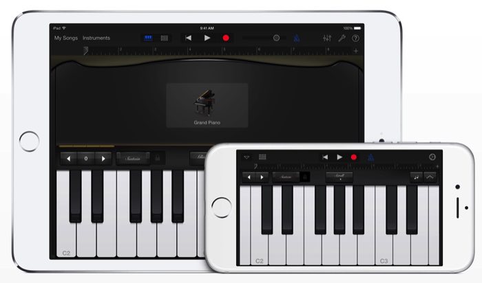 Aplicaciones solo para iOS Garageband