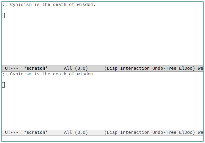 5 Emacs Hacks 02 Pantalla dividida