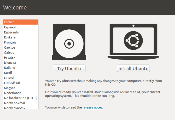 Instalador de Ubuntu para principiantes de distribuciones de Linux