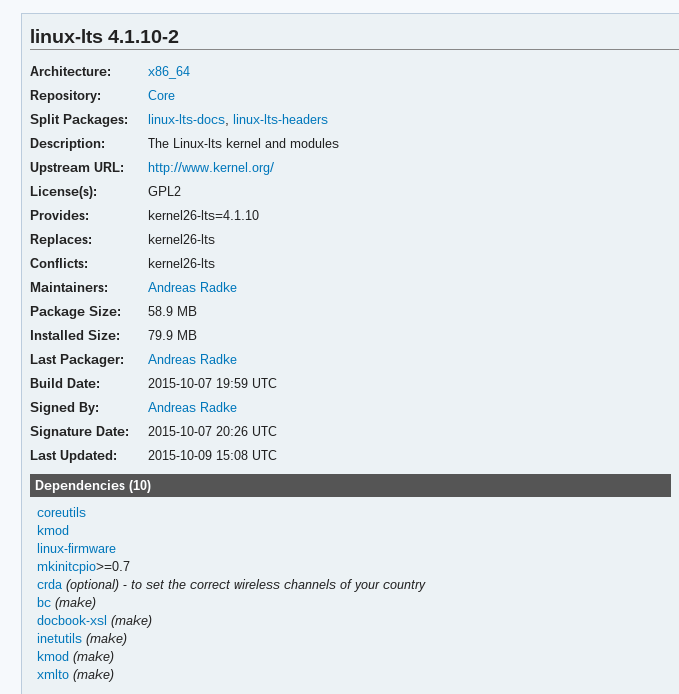 arch-linux-lts-kernel-paquete