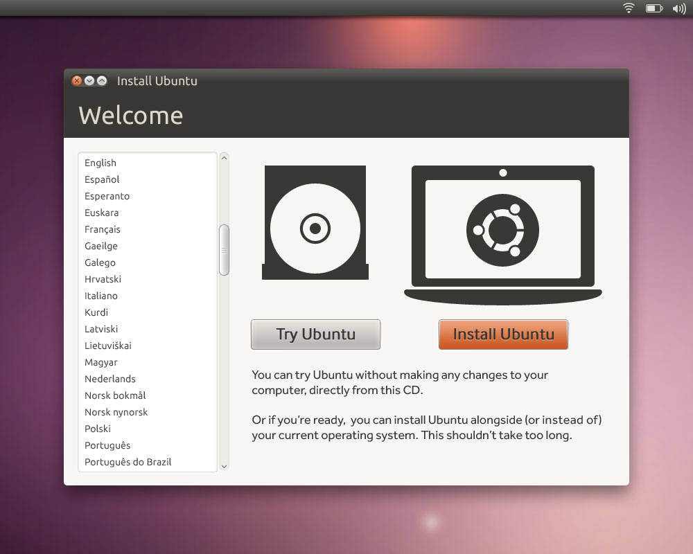 Instala Ubuntu en tu computadora.