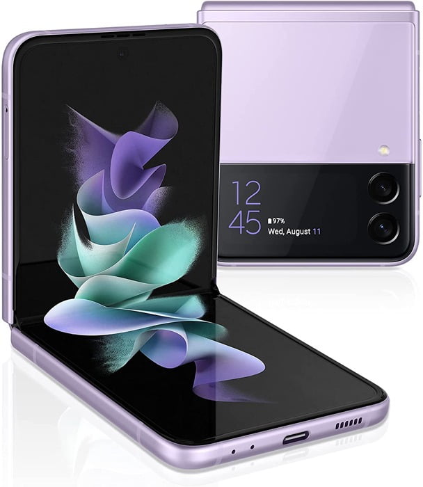 Los mejores teléfonos inteligentes con tapa Samsung Galaxy Z Flip 3