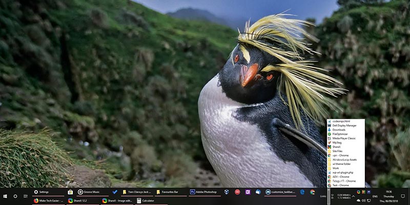 7 formas de personalizar la barra de tareas en Windows 10