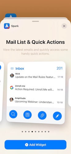 10 mejores widgets Ios14 Sticky Spark