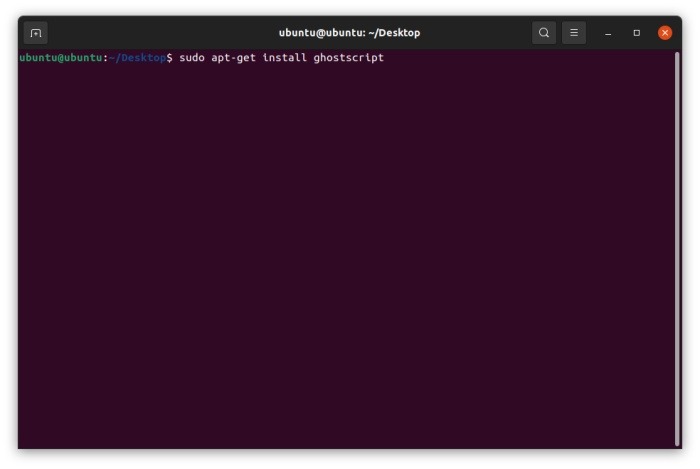 Instalar Ghostscript Linux