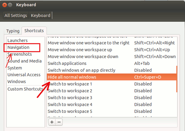 ubuntu-show-desktop-keyboard-shortcut