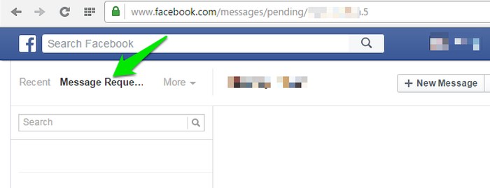 Facebook-Bandeja-de-entrada-oculta-Mensaje-Solicitud