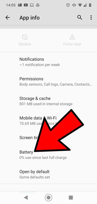 Arreglar el uso de drenaje de batería de Google Play Services