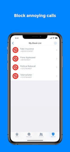 Bloquear aplicación de llamadas automáticas Truecaller