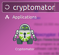 cryptomator-ubuntu-dash