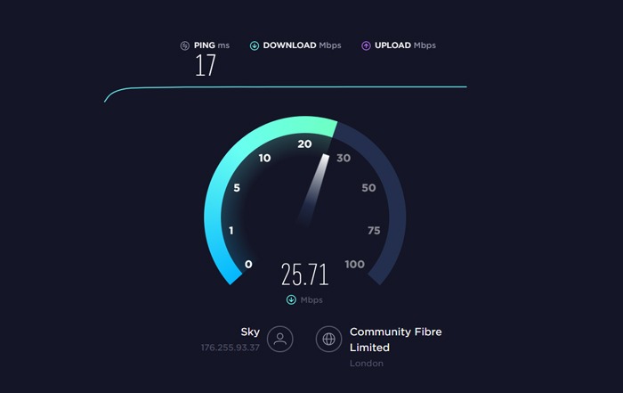 Acelere las descargas de Steam Verifique la velocidad de Internet