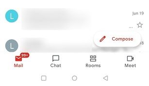 Cómo activar la configuración de chat de Google Vista de salas de chat 1