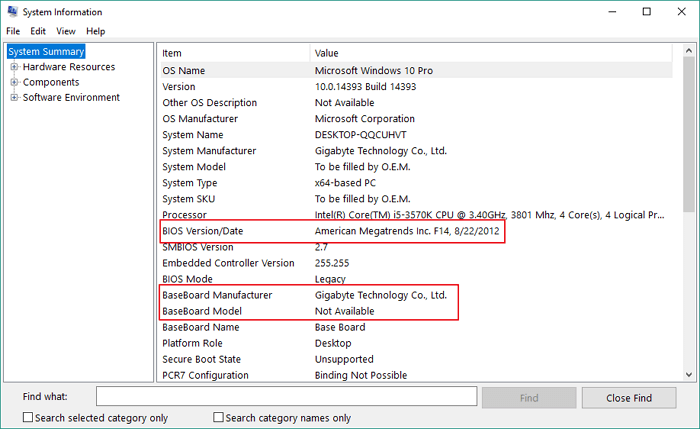 msinfo32-bios-versión-modelo