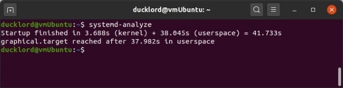 Administrar Ubuntu Startup Systemd Analyze