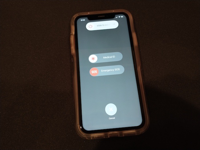 Cómo apagar el iPhone Deslizar el dedo del iPhone