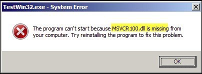 msvcr100dll-falta-error-cuadro de diálogo