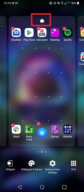 Cómo asignar una pantalla de inicio en el icono de inicio de Android