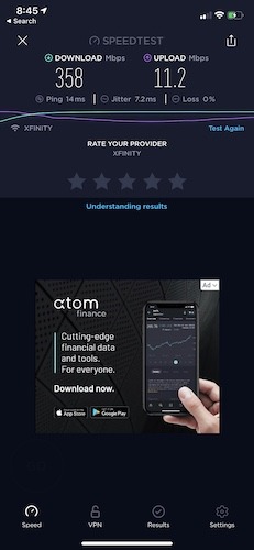 Boost Home Wi-Fi Speedtest Speedtest