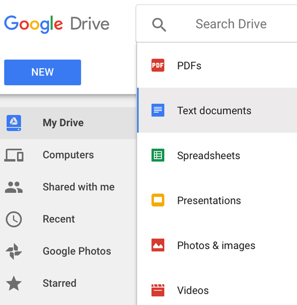 buscar-google-drive-flecha-abajo