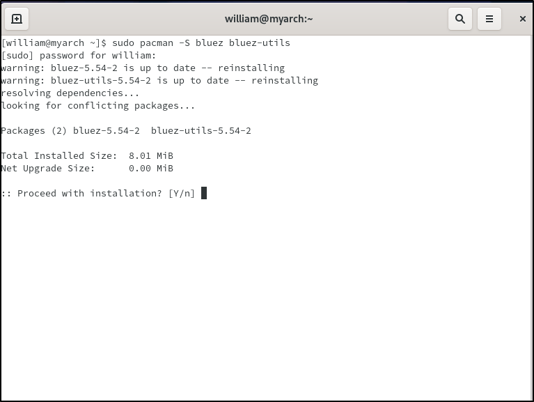 Configuración de Bluetooth Linux Instalar Bluez