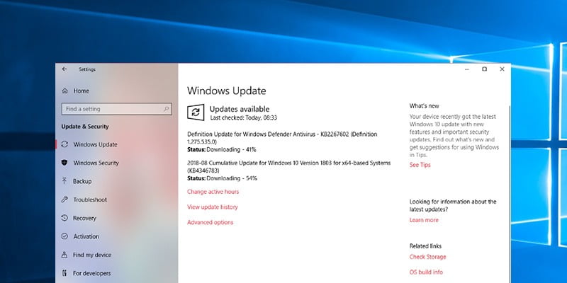 how to stop automatic restart schedule in windows 10