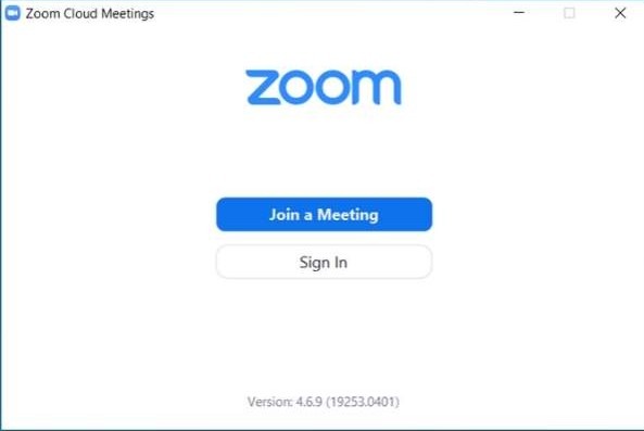 Asistir a llamadas de Zoom Pantalla para unirse a la reunión