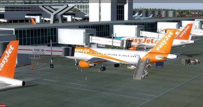 Configurar simulador de vuelo Easyjet