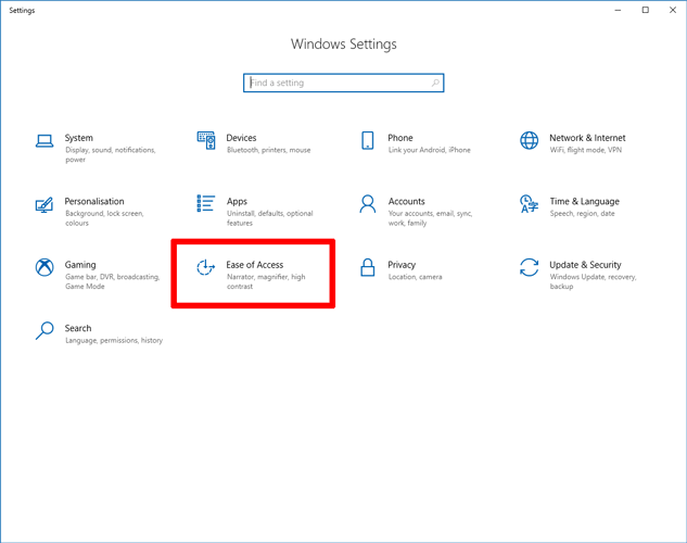 cómo-usar-el-mouse-con-teclado-windows-10-settings-2