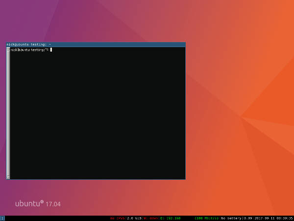 Wal predeterminado en Ubuntu i3