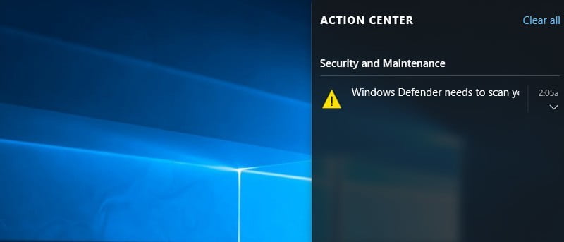 How to Disable Action Center in Windows 10