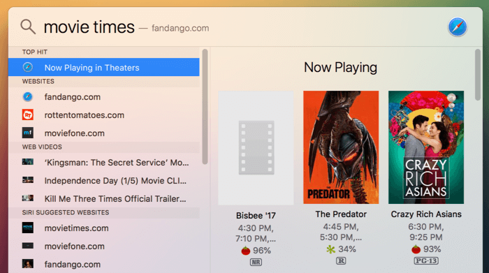 spotlight-mac-find-movie-times