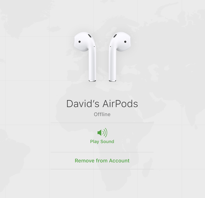 Perdió sus Airpods Localice dispositivos Icloud