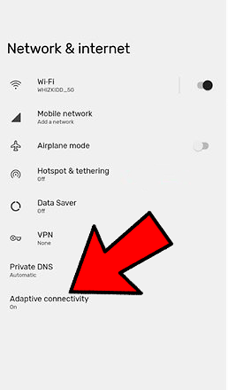 Evitar que Wifi se encienda solo Conectividad adaptativa de Android