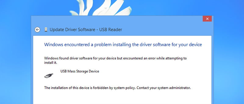 How to Prevent Users From Installing Removable Devices in Windows